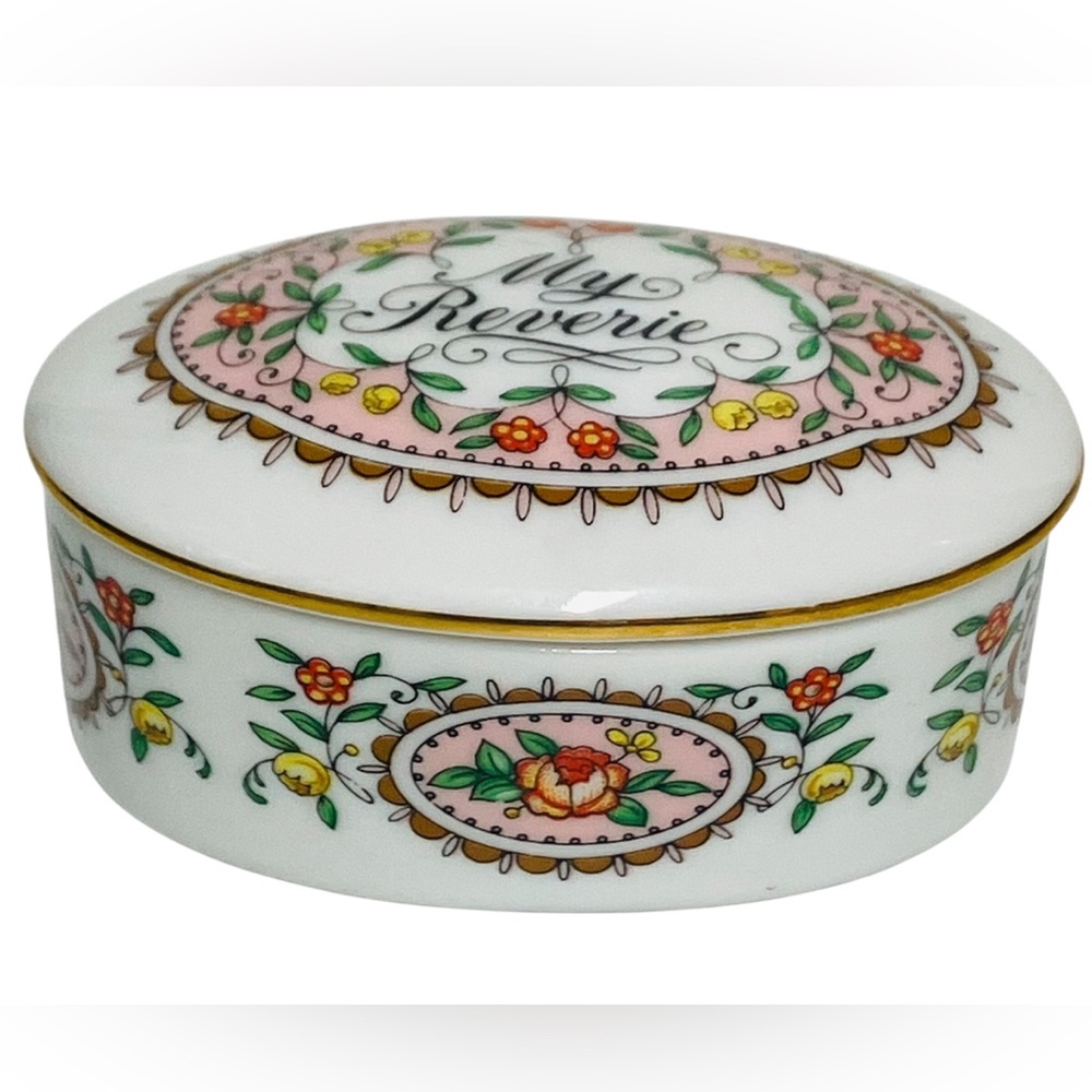 Vintage Franklin Mint Limited Edition Porcelain Music Box